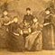 Theodora Amália Leal de Meirelles e suas cunhadas